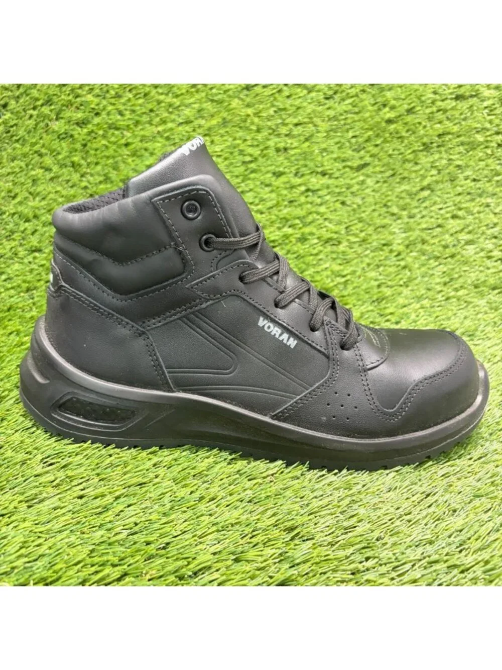 Voran Sportsafe Energy 940 Mens Size 10.5 Black Composite Toe Safety Work Boots